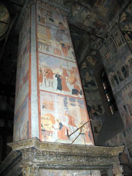 Фрески храма Иоанна Златоуста в Коровниках 